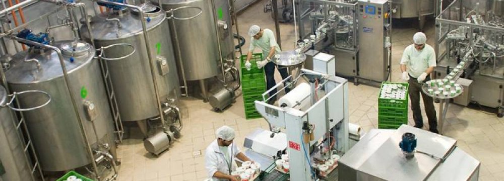 Iran’s Food Industry Growing at Fast Rate
